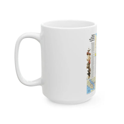 Canada - British Columbia, Alberta & Yukon 2 (1978) (Map) White Coffee Mug-Go Mug Yourself