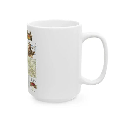 Canada - British Columbia, Alberta & Yukon 2 (1978) (Map) White Coffee Mug - Go Mug Yourself