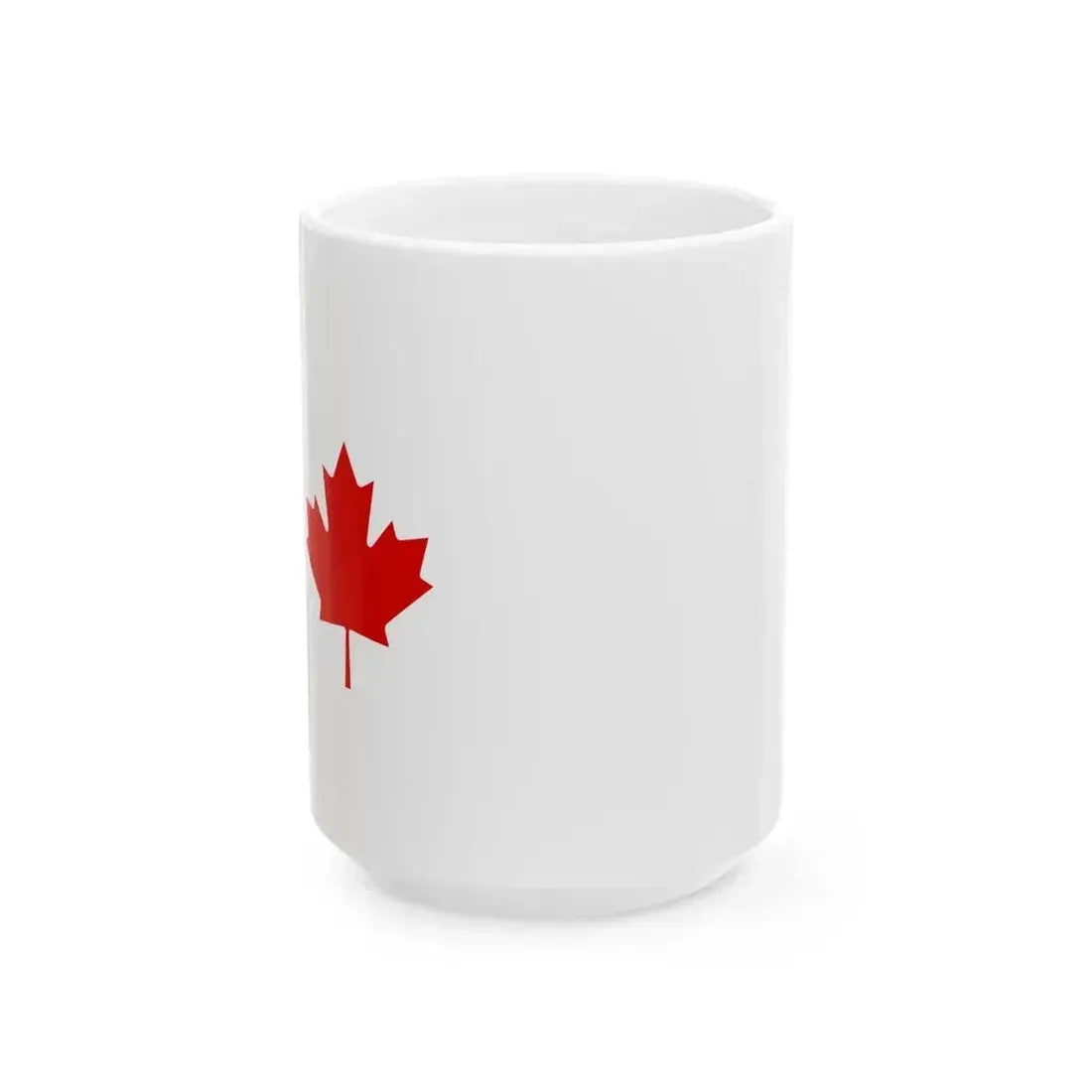 Canada Command Flag (Canada) White Coffee Mug 15oz - Go Mug Yourself