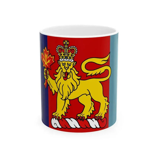 Canada Commander in Chief Unit Banner (Canada) White Coffee Mug 11oz - Go Mug Yourself