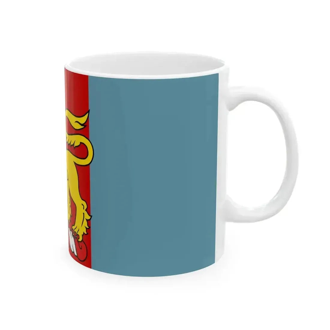 Canada Commander in Chief Unit Banner (Canada) White Coffee Mug - Go Mug Yourself