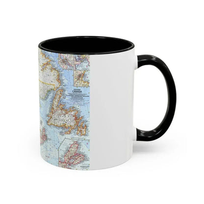 Canada - Eastern (1967) (Map) Accent Coffee Mug - Go Mug Yourself