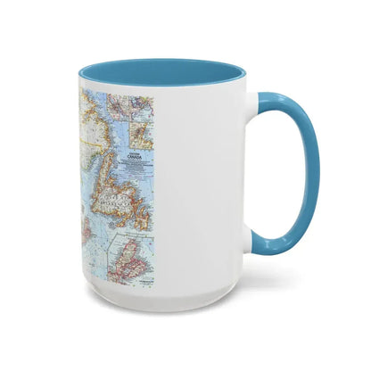 Canada - Eastern (1967) (Map) Accent Coffee Mug - Go Mug Yourself
