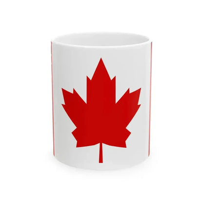 Canada flag Group C Finalist (Canada) White Coffee Mug 11oz - Go Mug Yourself