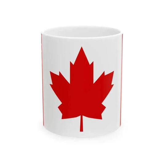 Canada flag Group C Finalist (Canada) White Coffee Mug 11oz - Go Mug Yourself