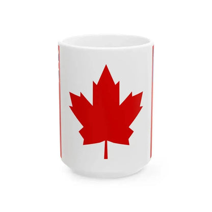 Canada flag Group C Finalist (Canada) White Coffee Mug 15oz - Go Mug Yourself