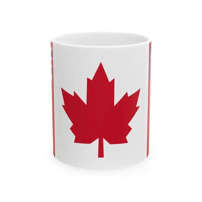 Canada flag Group C Finalist versiuon (Canada) White Coffee Mug 11oz - Go Mug Yourself
