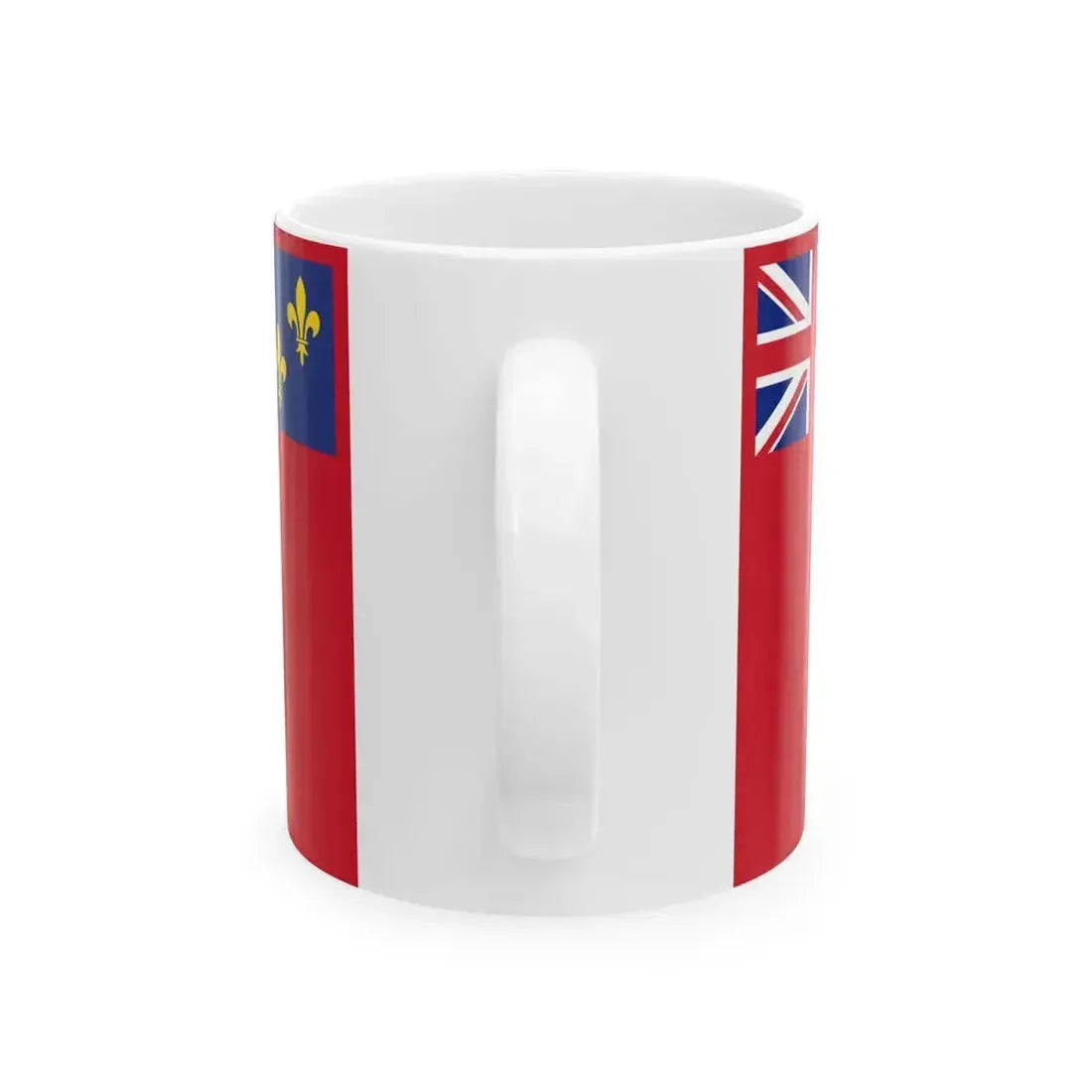 Canada flag Group C Finalist versiuon (Canada) White Coffee Mug - Go Mug Yourself