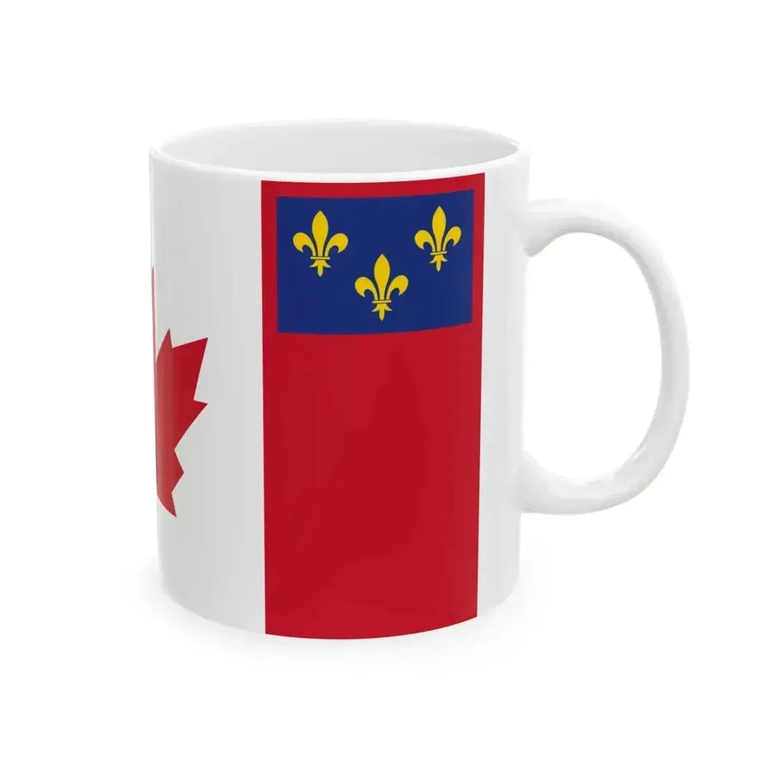 Canada flag Group C Finalist versiuon (Canada) White Coffee Mug - Go Mug Yourself