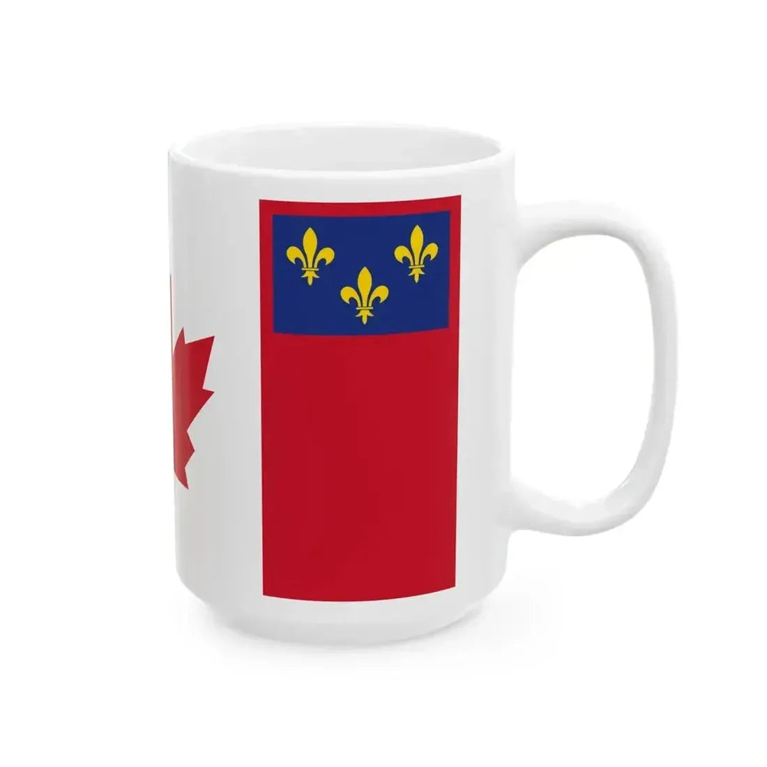 Canada flag Group C Finalist versiuon (Canada) White Coffee Mug - Go Mug Yourself