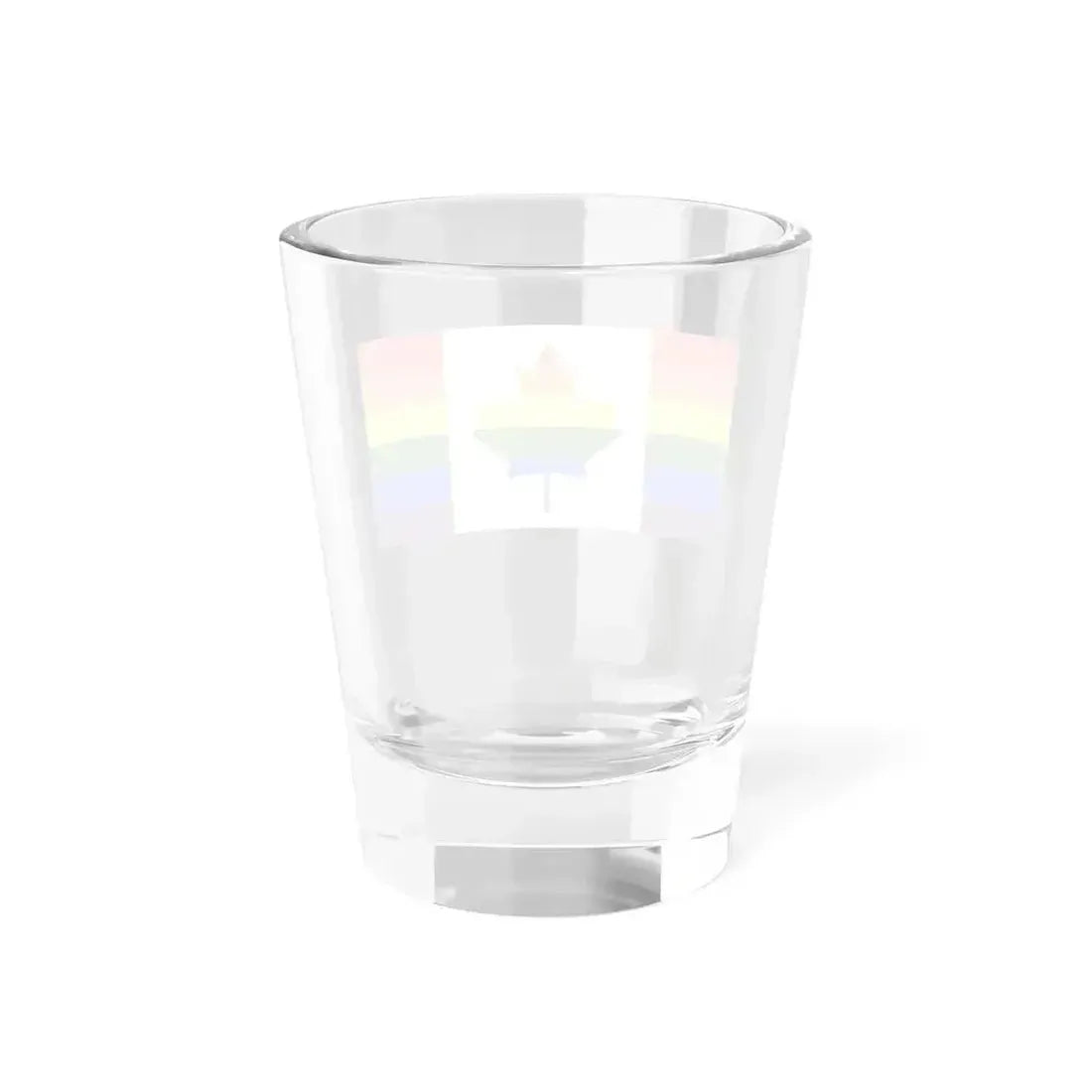 Canada-Gay Flag (Canada) Shot Glass 1.5oz - Go Mug Yourself