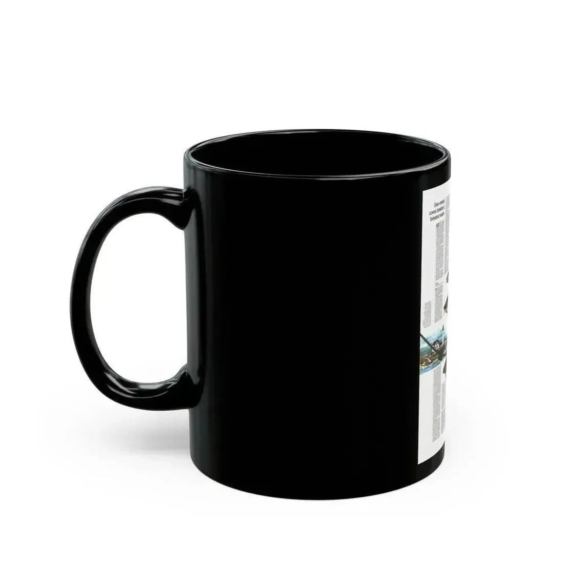 Canada - Maine, with the Maritime Provinces 2 (1975) (Map) Black Coffee Mug - Go Mug Yourself