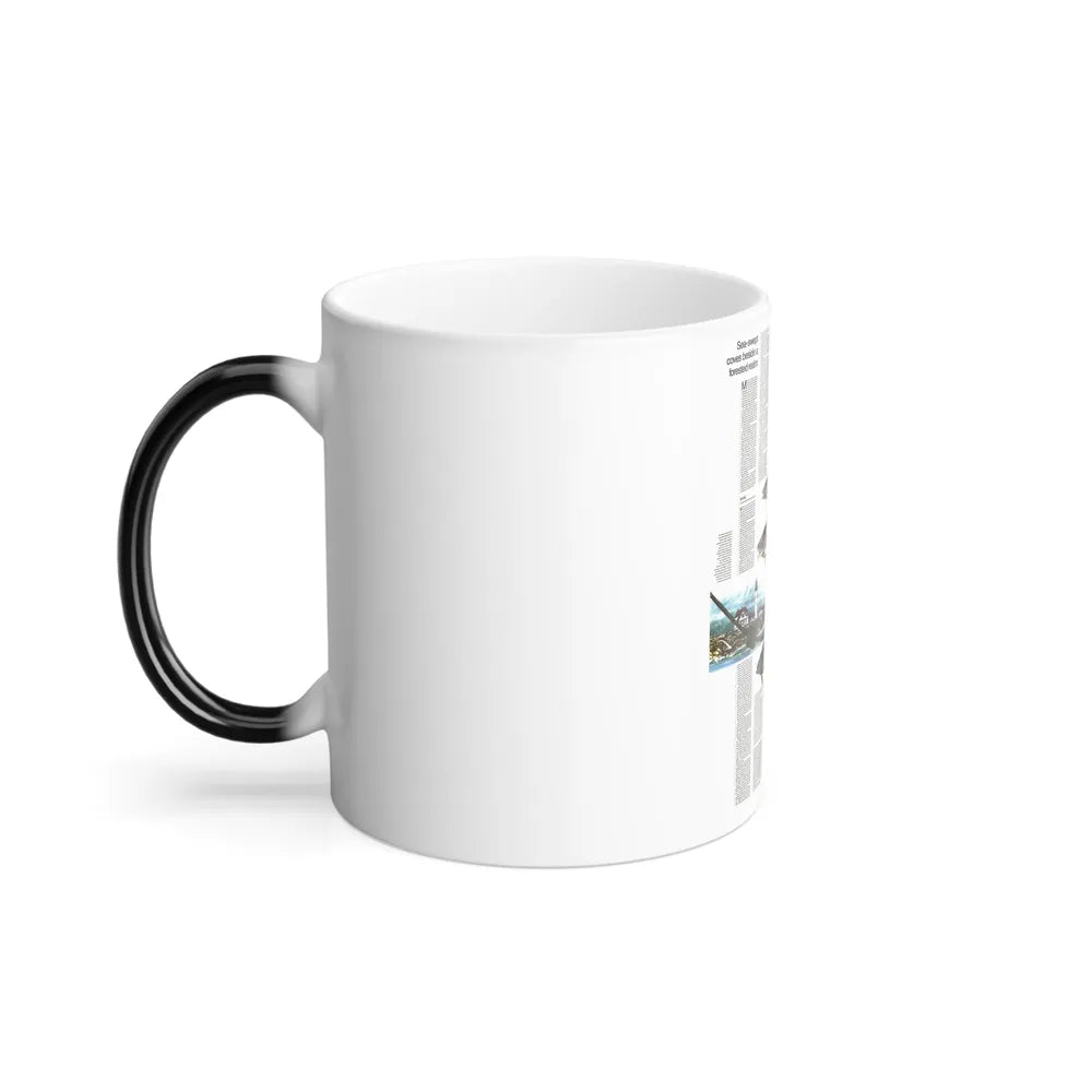 Canada - Maine, with the Maritime Provinces 2 (1975) (Map) Color Changing Mug 11oz-Go Mug Yourself