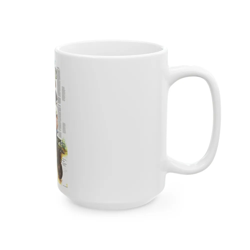 Canada - Maine, with the Maritime Provinces 2 (1975) (Map) White Coffee Mug-Go Mug Yourself