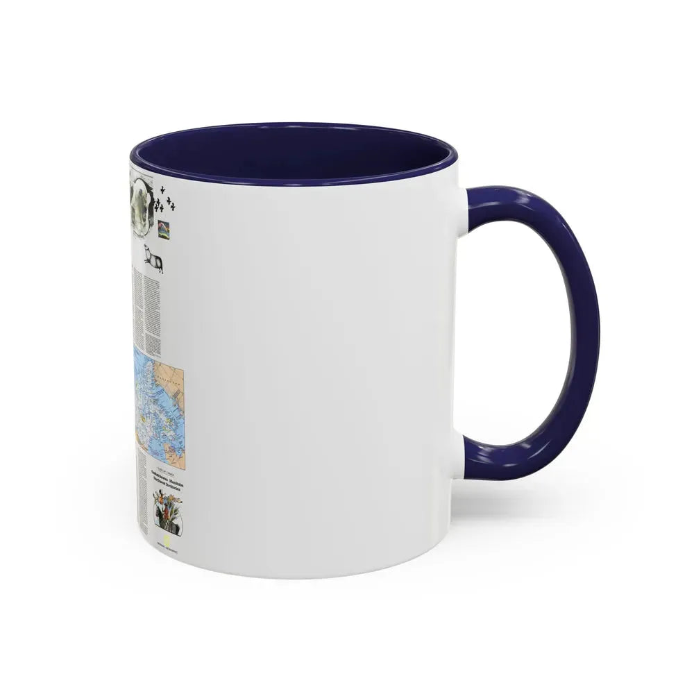 Canada - Medley of People (1979) (Map) Accent Coffee Mug - Go Mug Yourself