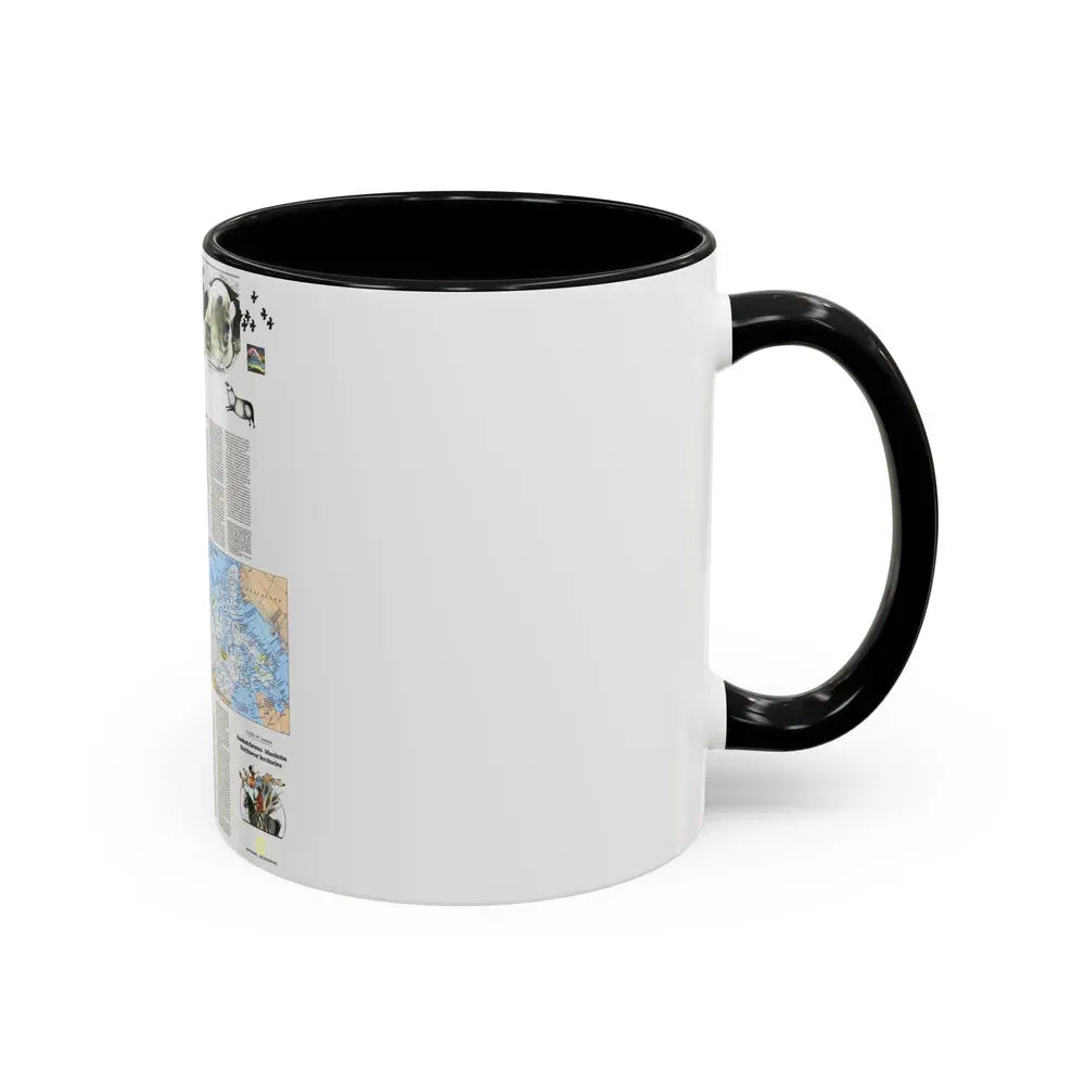 Canada - Medley of People (1979) (Map) Accent Coffee Mug - Go Mug Yourself