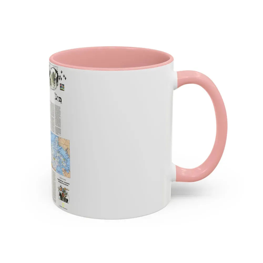Canada - Medley of People (1979) (Map) Accent Coffee Mug - Go Mug Yourself