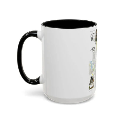 Canada - Medley of People (1979) (Map) Accent Coffee Mug - Go Mug Yourself