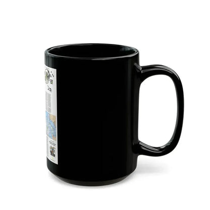 Canada - Medley of People (1979) (Map) Black Coffee Mug - Go Mug Yourself