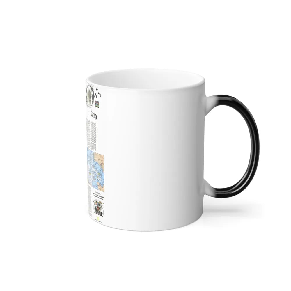 Canada - Medley of People (1979) (Map) Color Changing Mug 11oz-Go Mug Yourself