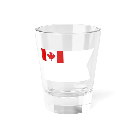 Canada OF-7 flag (Canada) Shot Glass 1.5oz 1.5oz - Go Mug Yourself