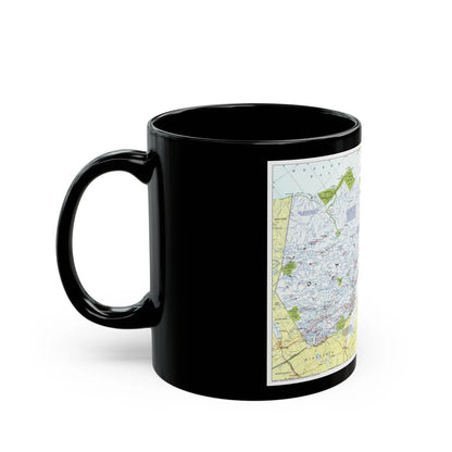 Canada - Ontario 1 (1996 (Map) Black Coffee Mug-Go Mug Yourself