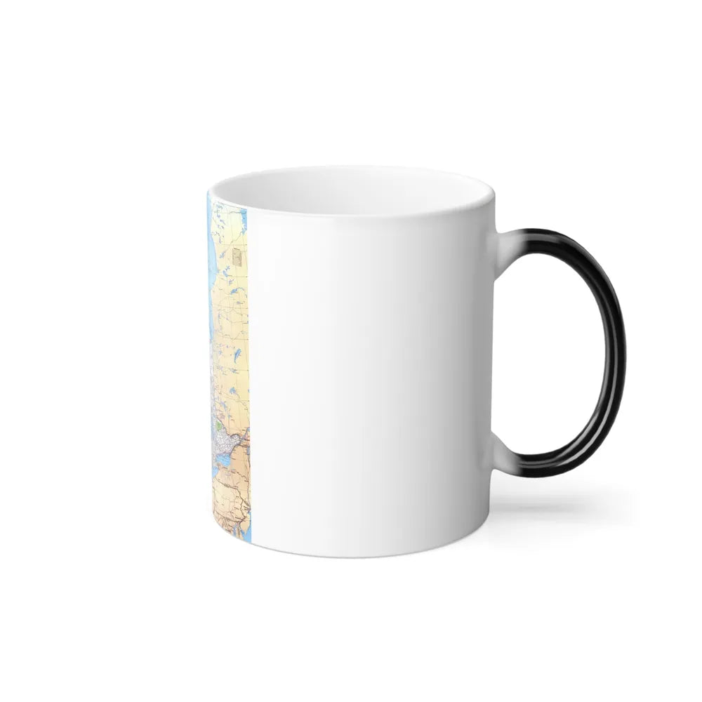 Canada - Ontario (1978) (Map) Color Changing Mug 11oz-Go Mug Yourself