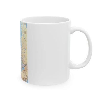 Canada - Ontario (1978) (Map) White Coffee Mug-Go Mug Yourself