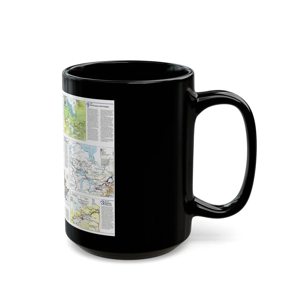 Canada - Ontario 2 (1996) (Map) Black Coffee Mug-Go Mug Yourself