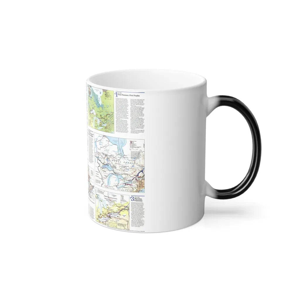 Canada - Ontario 2 (1996) (Map) Color Changing Mug 11oz-Go Mug Yourself