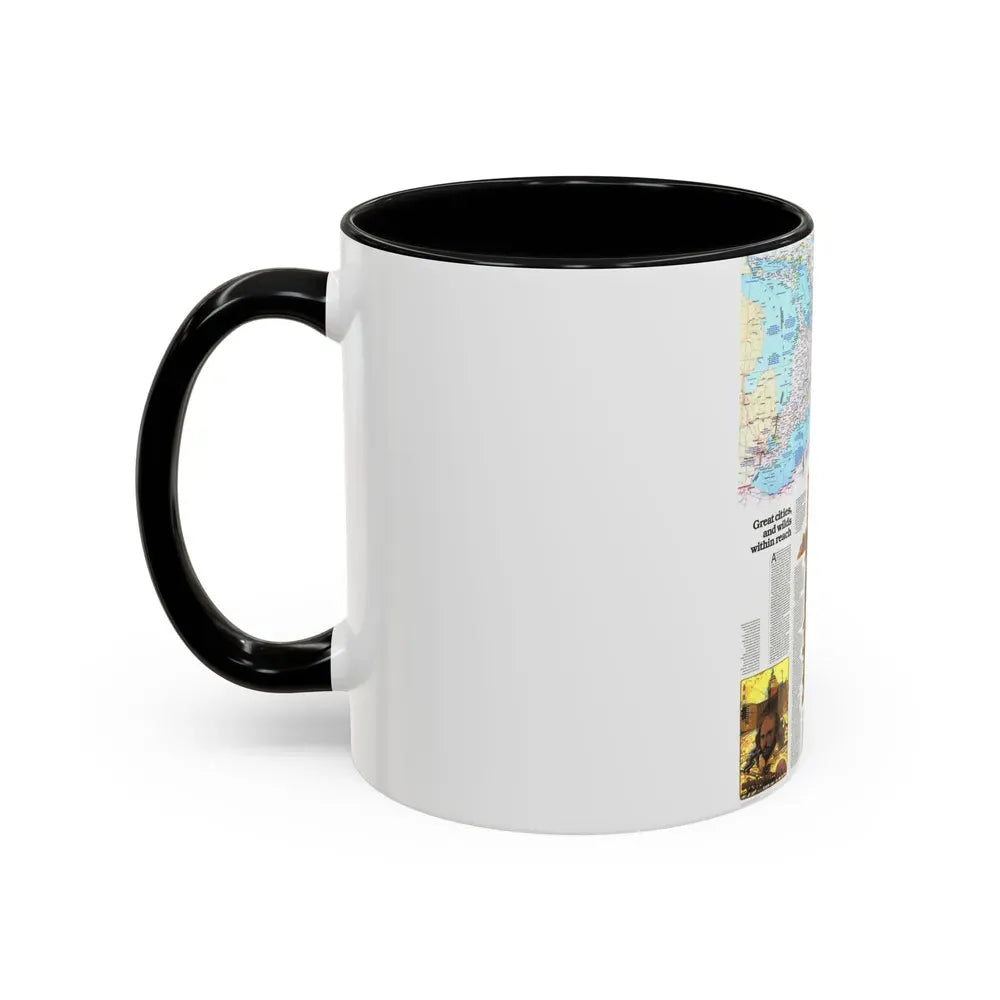 Canada - Ontario, Great Cities (1978) (Map) Accent Coffee Mug - Go Mug Yourself