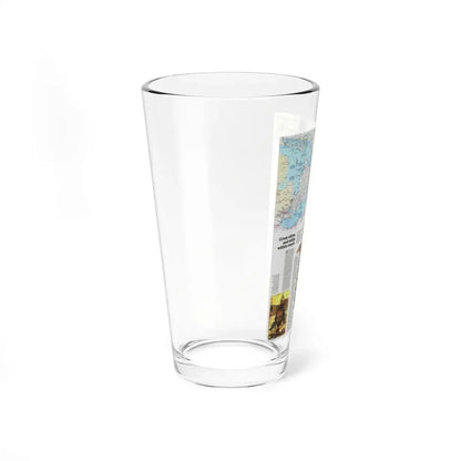 Canada - Ontario, Great Cities (1978) (Map) Pint Glass 16oz - Go Mug Yourself