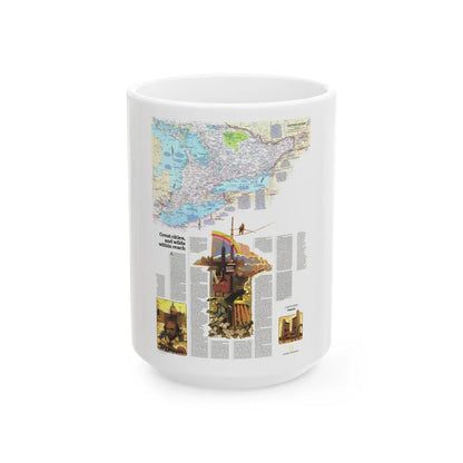 Canada - Ontario, Great Cities (1978) (Map) White Coffee Mug-15oz-Go Mug Yourself