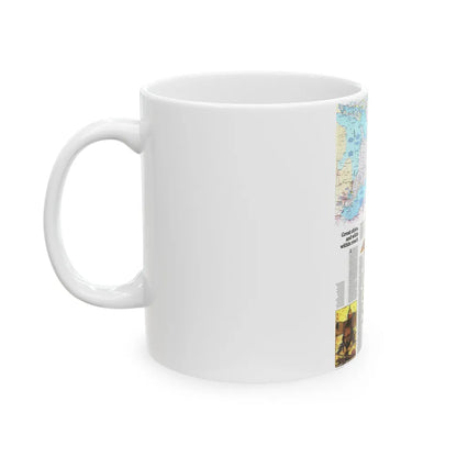 Canada - Ontario, Great Cities (1978) (Map) White Coffee Mug-Go Mug Yourself