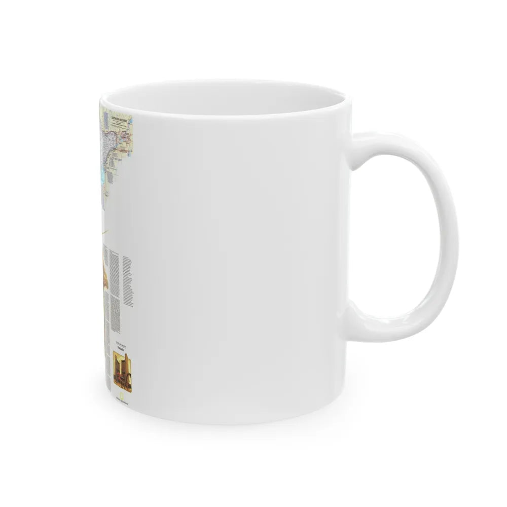 Canada - Ontario, Great Cities (1978) (Map) White Coffee Mug-Go Mug Yourself