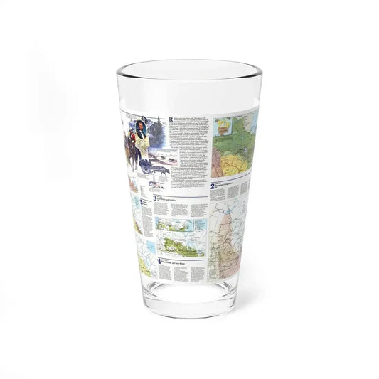 Canada - Prairie Provinces 2 (1995) (Map) Pint Glass 16oz 16oz - Go Mug Yourself
