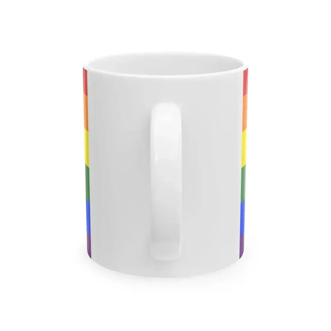 Canada Pride flag (Canada) White Coffee Mug - Go Mug Yourself