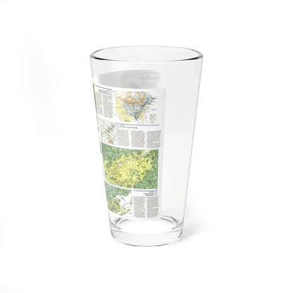 Canada - Quebec 2 (1991) (Map) Pint Glass 16oz - Go Mug Yourself
