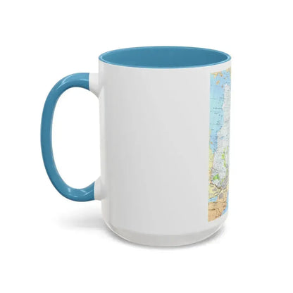 Canada - Quebec & Newfoundland (1980) (Map) Accent Coffee Mug - Go Mug Yourself
