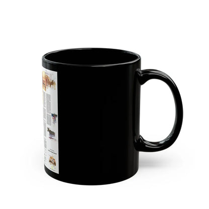 Canada - Quebec-Newfoundland (1980) (Map) Black Coffee Mug-Go Mug Yourself