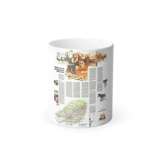 Canada - Quebec-Newfoundland (1980) (Map) Color Changing Mug 11oz Default Title 11oz - Go Mug Yourself