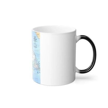 Canada - Quebec & Newfoundland (1980) (Map) Color Changing Mug 11oz-Go Mug Yourself