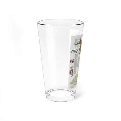 Canada - Quebec-Newfoundland (1980) (Map) Pint Glass 16oz - Go Mug Yourself