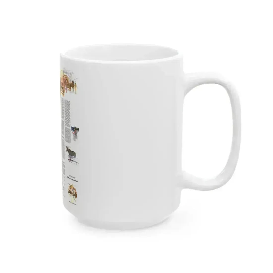 Canada - Quebec-Newfoundland (1980) (Map) White Coffee Mug - Go Mug Yourself