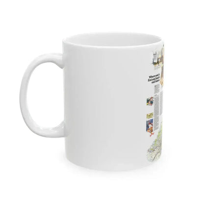 Canada - Quebec-Newfoundland (1980) (Map) White Coffee Mug - Go Mug Yourself