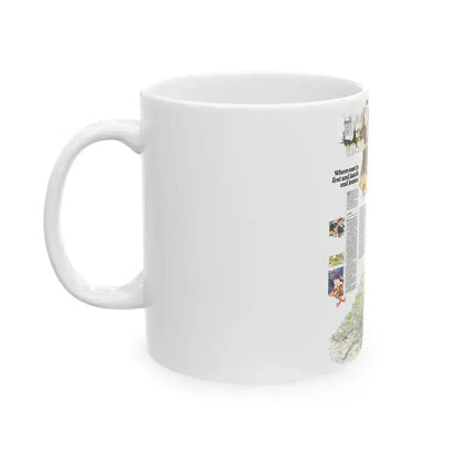 Canada - Quebec-Newfoundland (1980) (Map) White Coffee Mug - Go Mug Yourself