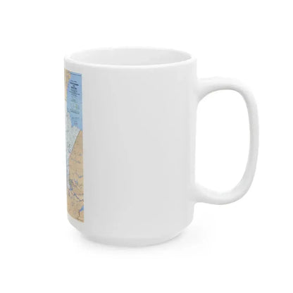 Canada - Saskatchewan & Manitoba (1979) (Map) White Coffee Mug - Go Mug Yourself