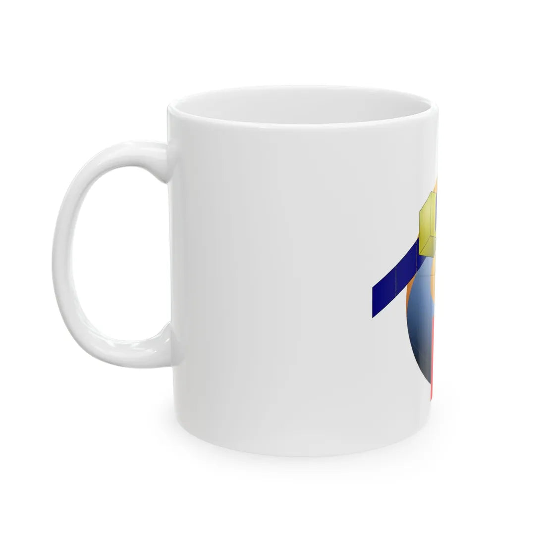 Canada-Satellite (Canada) White Coffee Mug - Go Mug Yourself