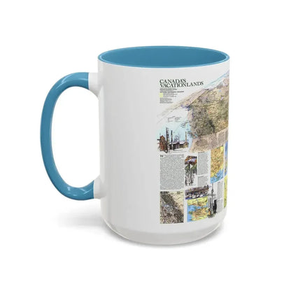 Canada - Vacationlands (1985) (Map) Accent Coffee Mug - Go Mug Yourself