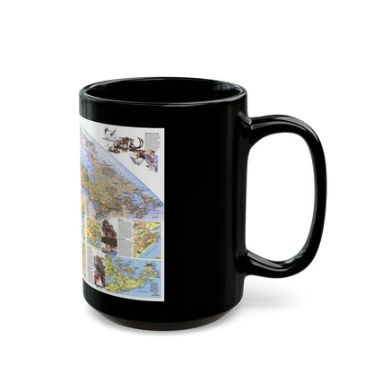 Canada - Vacationlands (1985) (Map) Black Coffee Mug-Go Mug Yourself